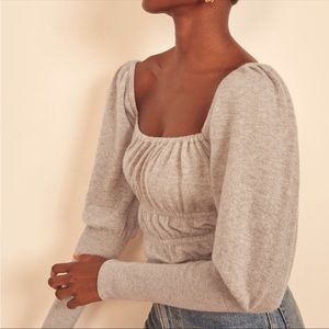 Reformation vecchio cashmere sweater